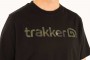 Trakker CR Logo T-Shirt Black Camo