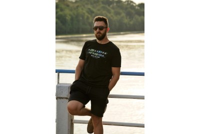 Forgotten Flavours Tropical Tee - Black Forgotten Flavours Tropical Tee - Black