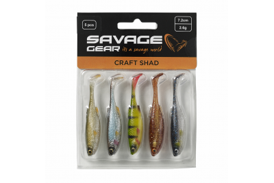 Savage Gear Craft Shad 7.2CM 2.6G Clear Water Mix