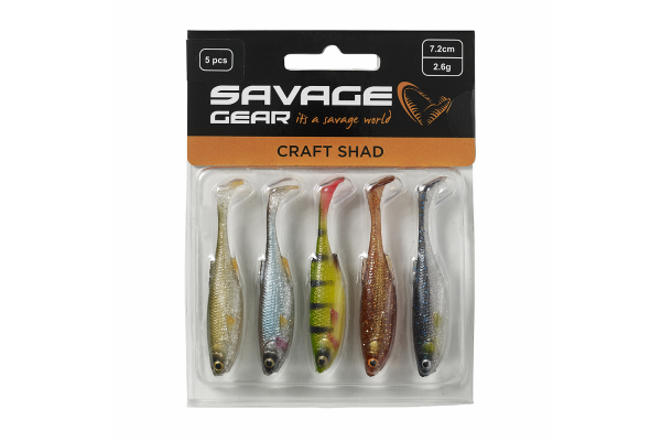 Savage Gear Craft Shad 7.2CM 2.6G Clear Water Mix