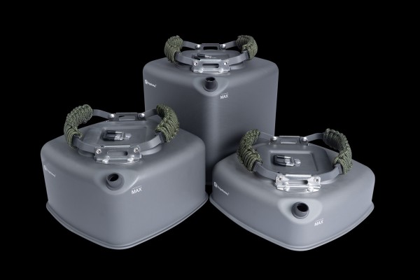 RidgeMonkey Small Square Kettle with Paracord Handle