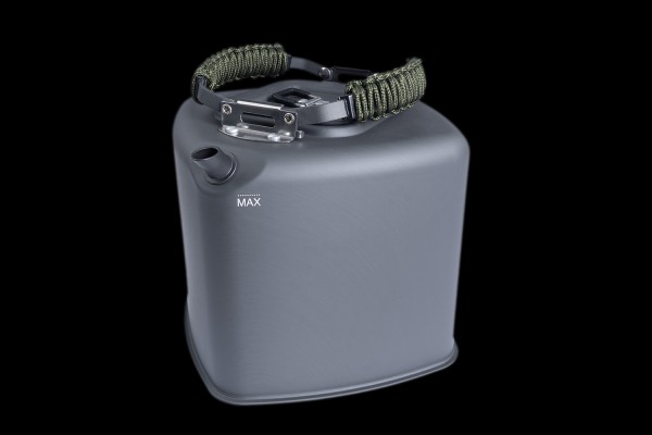 RidgeMonkey XL Square Kettle with Paracord Handle