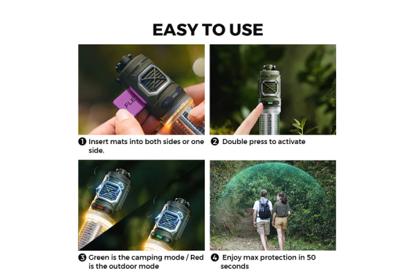 Flextail Tiny Repel Mosquito Repellent and Bivvy Light