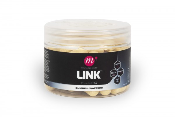 Mainline Baits The Link Fluoro Dumbell Wafters 12 x 15mm