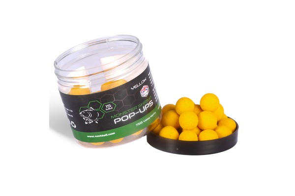 2024 Nash Baits Monster Shrimp Yellow Pop Ups