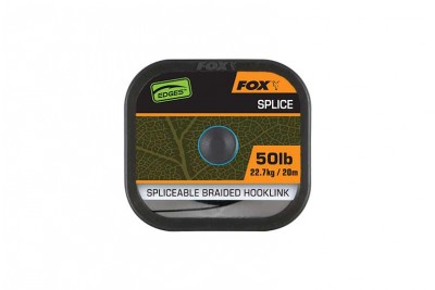 Fox Edges Naturals Splice Hooklink 50lb