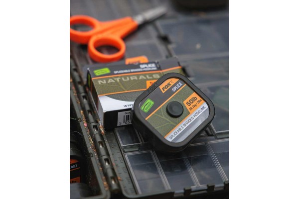 Fox Edges Naturals Splice Hooklink 50lb