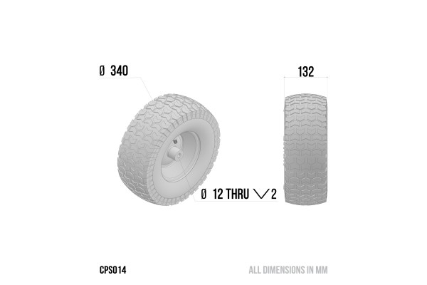 Carp Porter MK2 Fat Boy / MK4S Wheel