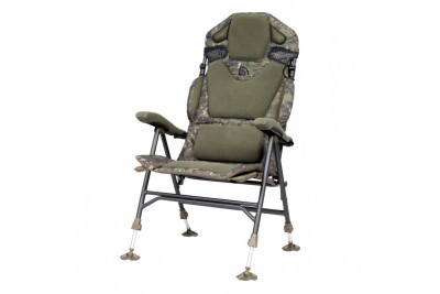 Trakker Levelite Camo Longback Recliner Chair