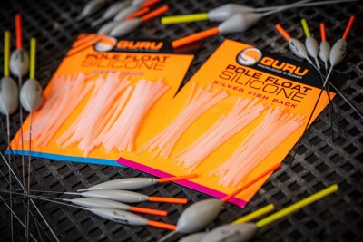 Guru Pole Float Silicone Silverfish