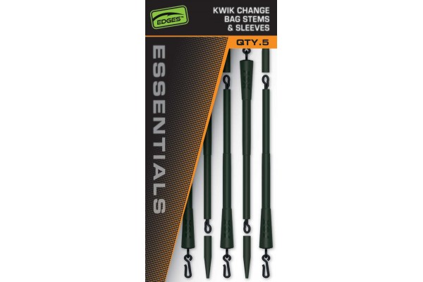 Fox Edges Kwik Change Bag Stems and Sleeves