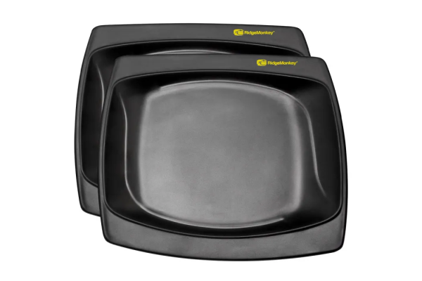 RidgeMonkey SQ DLX Plates Twin Packs