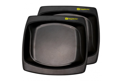 RidgeMonkey SQ DLX Plates Twin Packs