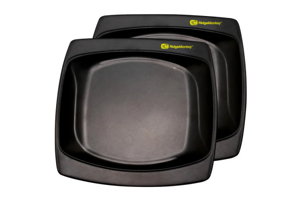 RidgeMonkey SQ DLX Plates Twin Packs