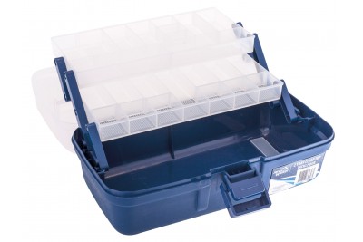 Jarvis Walker 2 tray Cantilever Tackle Box Jarvis Walker 2 tray Cantilever Tackle Box
