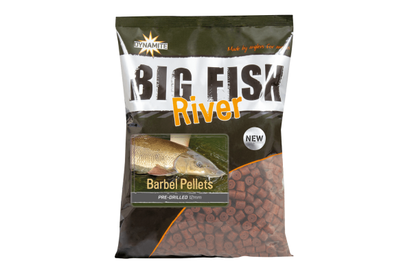 Dynamite Baits Big Fish River Barbel Pellets 12mm