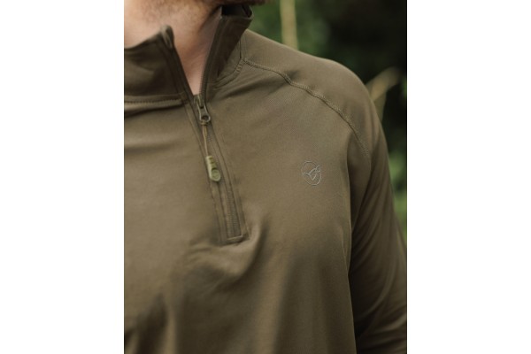 Korda Kool UPF Zip Jersey Olive