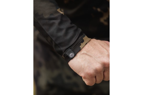 Korda Kool UPF Zip Jersey Dark Kamo