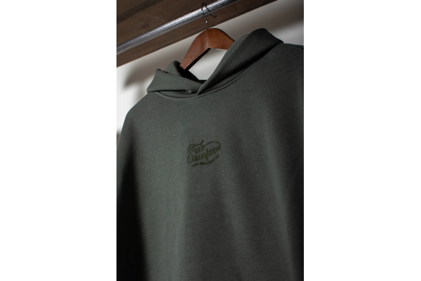 Subsurface Script Low Key Overisze Hoody Cypress