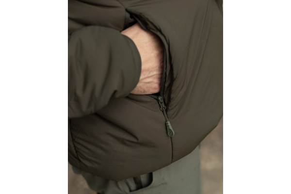 Korda Insulated Hooded Jacket - Olive