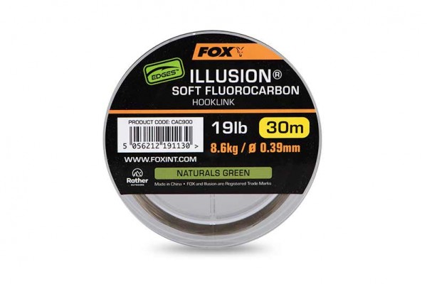 Fox Edges Illusion Soft Fluorocarbon Hooklink
