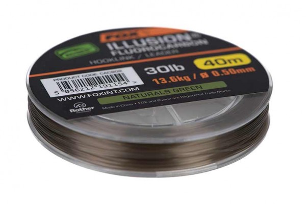 Fox Edges Illusion Fluorocarbon Hooklink/Leader