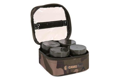 Fox Camolite 6 pot Hookbait Case