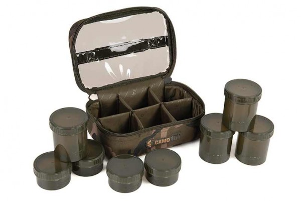 Fox Camolite 8 pot Hookbait Case