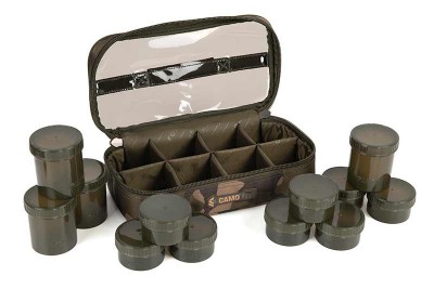 Fox Camolite 12 pot Hookbait Case