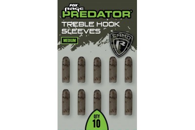 Fox Rage Predator Camo Treble Hook Sleeves Fox Rage Predator Camo Treble Hook Sleeves