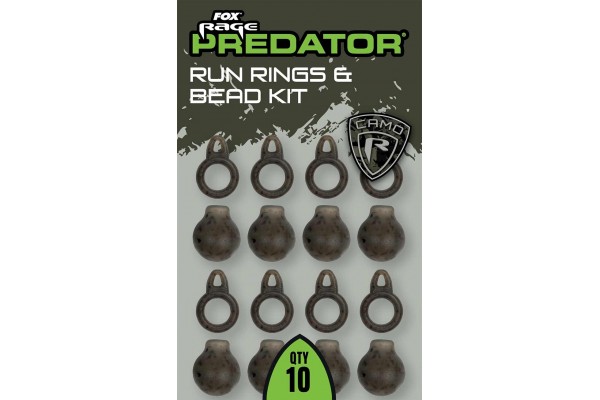 Fox Rage Predator Camo Run Rings & Bead Kit