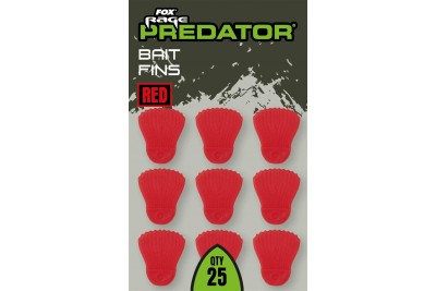 Fox Rage Predator Bait Fins Red Fox Rage Predator Bait Fins Red