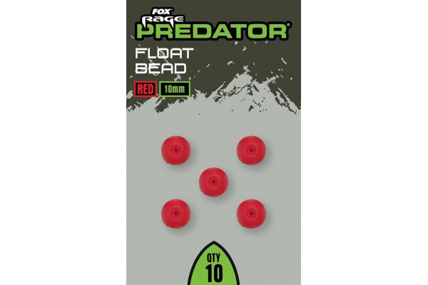 Fox Rage Predator Red Float Beads 10mm