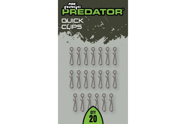 Fox Rage Predator Gemini Clips Large