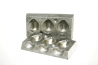 Lead Mould 3 in 1 Dumpy Dice 80g