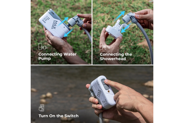 Flextail Max Shower + Case