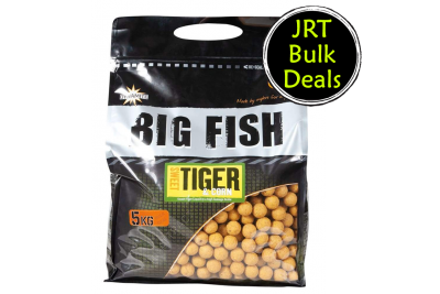 Dynamite Baits Big Fish Sweet Tiger & Corn Boilies 5kg 15mm