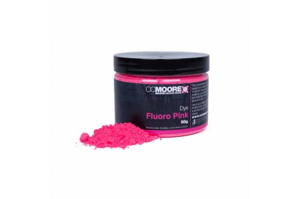 CC Moore Fluoro Pink Bait Dye 50g