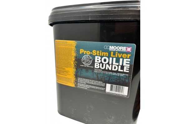 CC Moore Pro Stim Liver 2.5kg Boilie Bundle - JR Exclusive