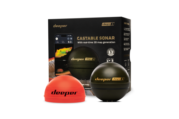Deeper CHIRP Plus 3 Smart Sonar Fishfinder