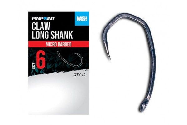 Nash Claw Long Shank Hooks