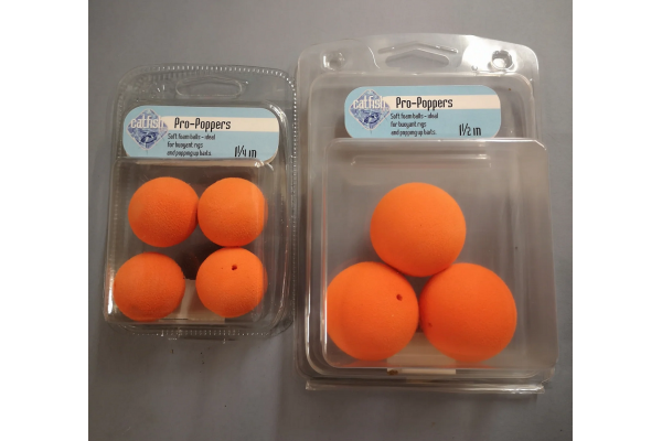 Catfish Pro Pro Poppers Orange