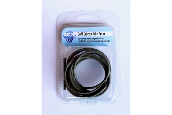 Catfish Pro 2mm Olive Silicone Tubing