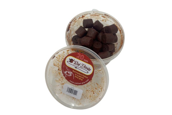 Catfish Pro Red Devils 20mm (Tub approx 250g)