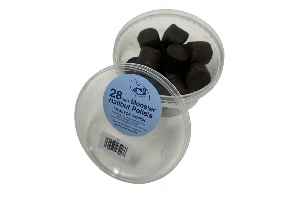 Catfish Pro 28mm Halibut Pellets Tub