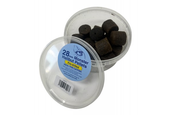 Catfish Pro 28mm Halibut Pellets Tub