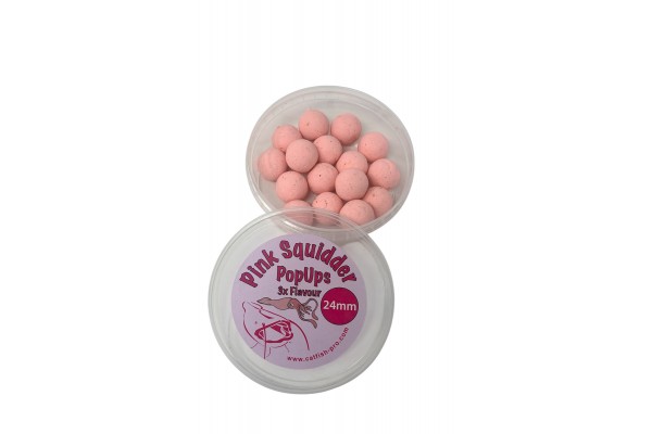 Catfish Pro Pink Squidders Pop ups 24mm