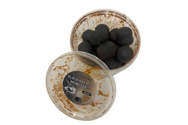 Catfish Pro Black Halibut 35mm Monsters Tub