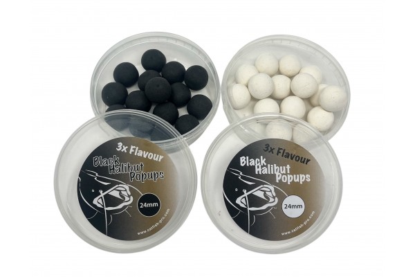 Catfish Pro Black Halibut 24mm Pop Ups