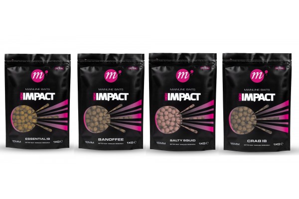 Mainline Baits High Impact Shelflife Boilies 1kg 15mm